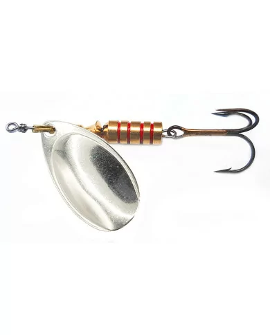 Cucchiaini rotante trota ILBA Tondo non decorato argento