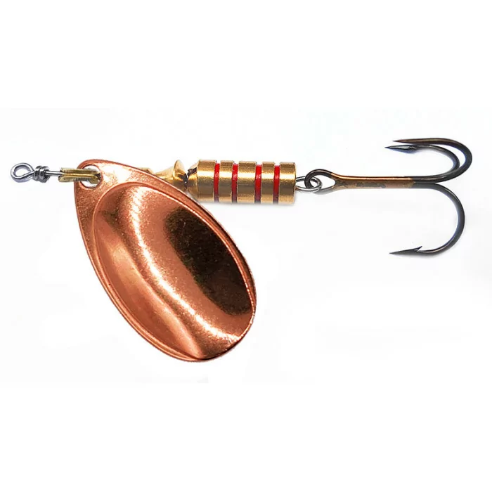 Fishing spinner ILBA Tondo plain copper