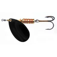 Fishing spinner ILBA Tondo plain black