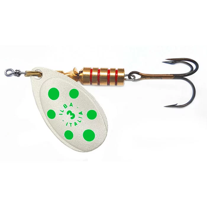 Fishing Spinner ILBA Tondo Pearl Green