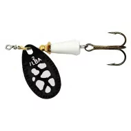 Cucchiaini spinning trota ILBA Spark Color nero bianco