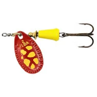 Cucchiaini spinning trota ILBA Spark Color rosso giallo