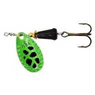 Cucchiaini spinning trota ILBA Spark Color verde nero