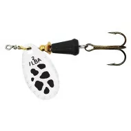 Cucchiaini spinning trota ILBA Spark Color bianco nero