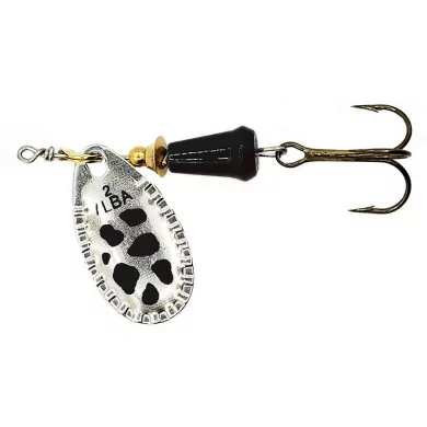 Cucchiaini spinning ILBA Spark Classic argento nero