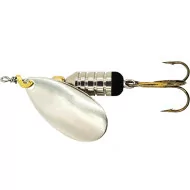 Cucchiaino rotante da pesca ILBA Robin Basic argento nero