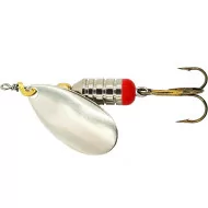 Cucchiaino rotante da pesca ILBA Robin Basic argento rosso
