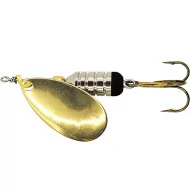 Cucchiaino rotante da pesca ILBA Robin Basic oro nero