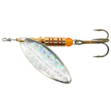 Artificiale da pesca rotante ILBA Lungo argento Alpha