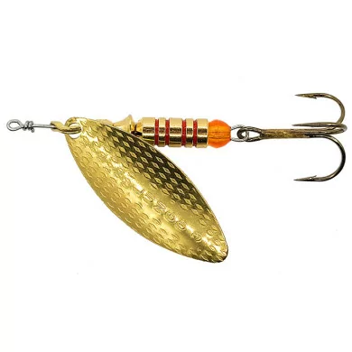 Cucchaino rotante da pesca ILBA Lungo oro