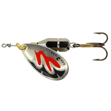 Fishing spinner ILBA Esa Decorated Silver