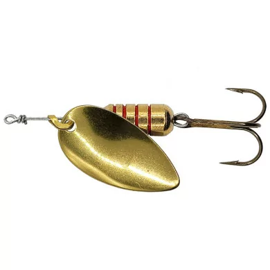 Fishing spinner ILBA ECU Plain gold