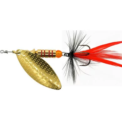 Fishing spinner ILBA Lungo Fly gold