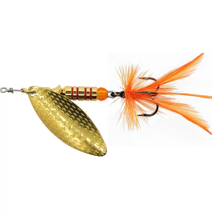 Fishing spinner ILBA Lungo Fly gold