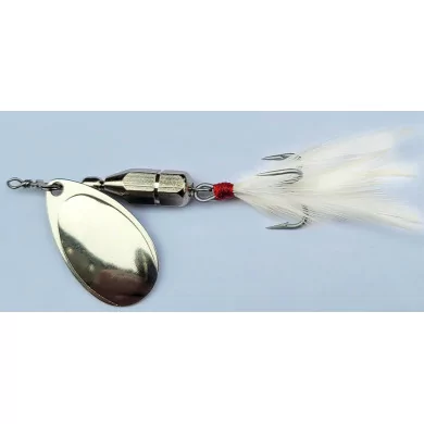 Cucchiaino da pesca ILBA MARINER con piuma