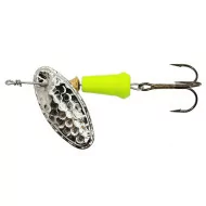 Cucchaino da pesca ILBA Stream-R Color Nickel Chartreuse