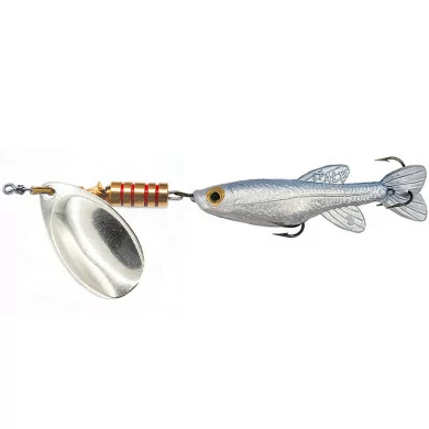 Poisson ILBA avec cuiller pour la pêche Tondo argent