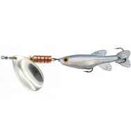 Minnow ILBA con cucchiaino rotante Tondo argento