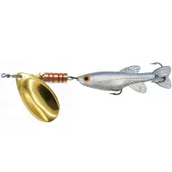 ILBA Minnow with spinner Tondo Plain gold
