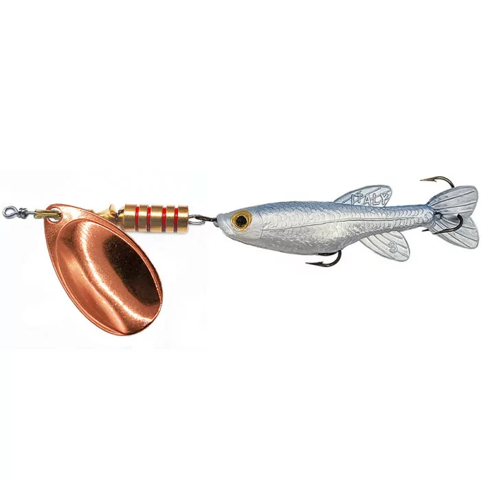 Poisson ILBA avec cuiller pour la pêche Tondo cuivre