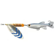 Minnow ILBA con cucchiaino da pesca Lungo Argento Blu