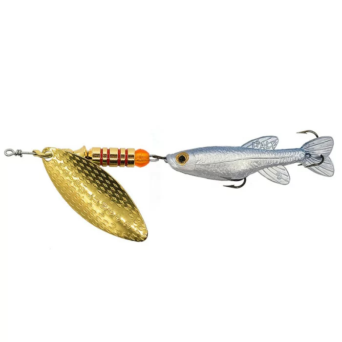 Poisson ILBA avec cuillère de pêche Lungo Or