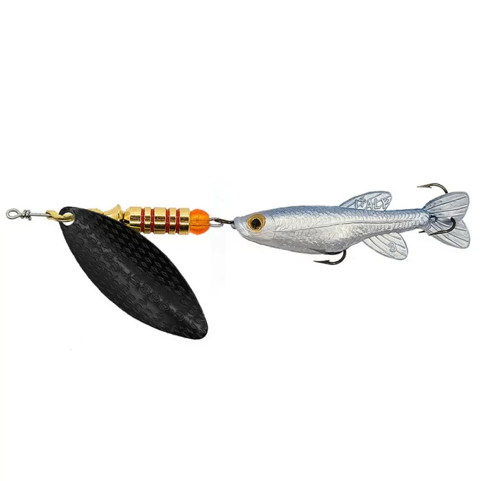 Poisson ILBA avec cuillère de pêche Lungo Noir