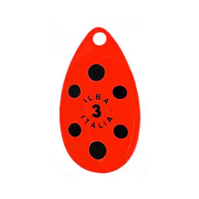 Blades TONDO FLUO ILBA for self-construction spinners/lures