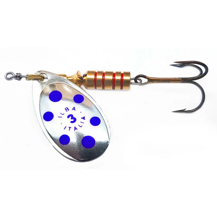 Fishing Spinner ILBA TONDO Silver Blue