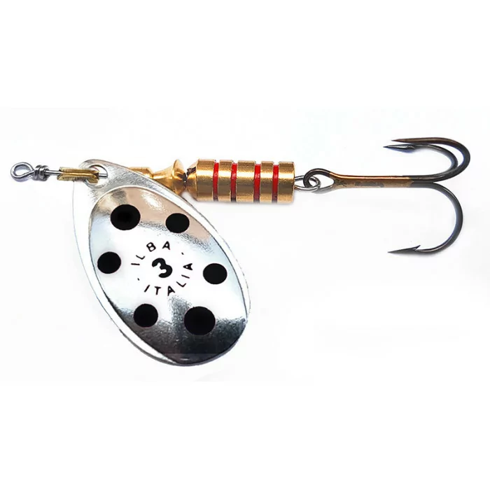Fishing Spinner ILBA TONDO Silver Black