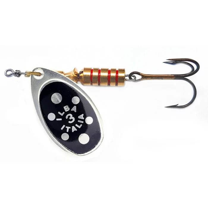Fishing Spinner ILBA TONDO Black Silver