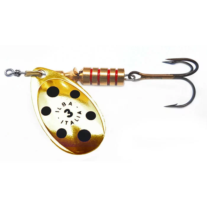 Fishing Spinner ILBA TONDO Gold Black