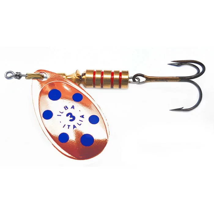 Fishing Spinner ILBA TONDO Copper Blue