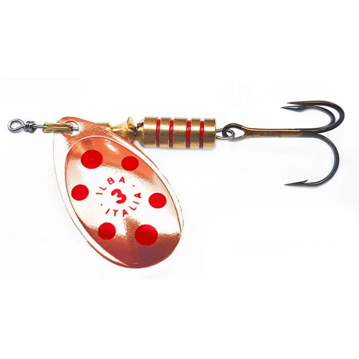Fishing Spinner ILBA TONDO Copper Red