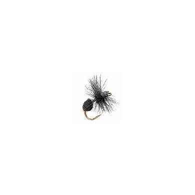 Mouche Dry Barbless BLACK ANT hameçons 14