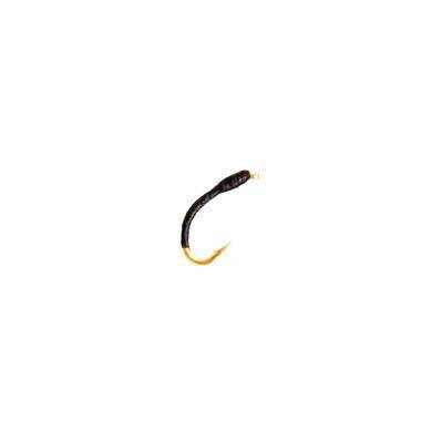 Fly Buzzer Spiral BLACK Hook 12