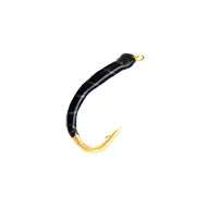 Fly Easy Brite Nymph BLACK WHITE Hook 12