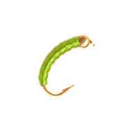 Fly Buzzer Gold Head OLIVE Hook 12
