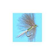 Fly CDC Entenflaum Spinner OLIVE Hook 16