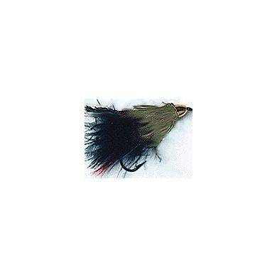 Fly Cone Head MARABOU BLACK (2-4-6-8-10)