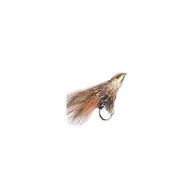 Fly Cone Head MUDDLER BROWN Hook 8