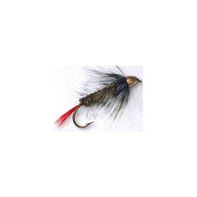 Fly Cone Head WOLLY GRIZZLY BROWN (4-6)