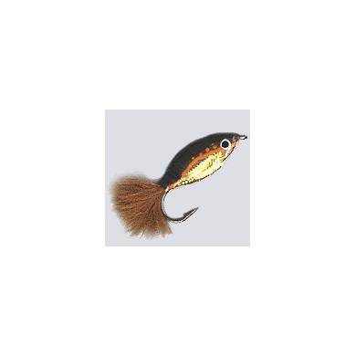 Fly Epoxy Minnow GOLD Hook 8