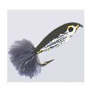 Fly Epoxy Minnow SILVER-GREY (4-6)