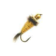 Fly Gold Head Special PAILETTEN YELLOW Hook 10