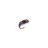 Fly GOLD HEAD YELLOW LATEX PUPA Hook 10