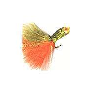Mosca Jig OLIVE ORANGE STREAMER
