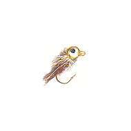 Fly Mini Jig CHENILLE BROWN Hook 14