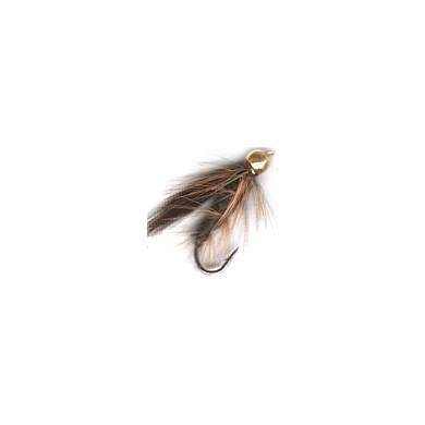 Fly G.H. BIG NIMPH STREAMER HERON BROWN Hook 10