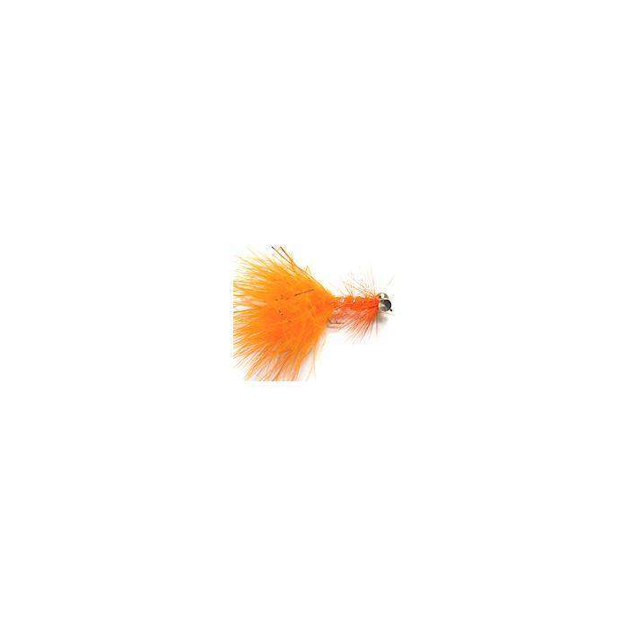 Fly Marabou Streamer FLASHABOU PRETTIES ORANGE Hook 6